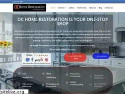 Sites similar to ochomerestoration.com