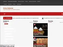 Sites similar to ochosabores.com