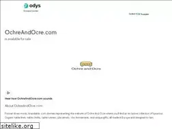 Sites similar to ochreandocre.com