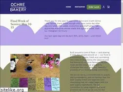 Sites similar to ochrebakery.com