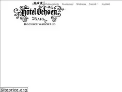Sites similar to ochsen-saig.de