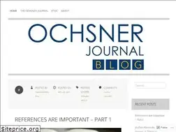 Sites similar to ochsnerjournal.wordpress.com