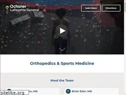 Sites similar to ochsnerlgortho.com