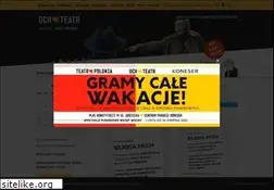Sites similar to ochteatr.com.pl