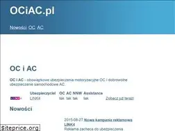 Sites similar to ociac.pl
