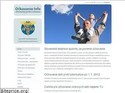 Sites similar to ockovanieinfo.sk