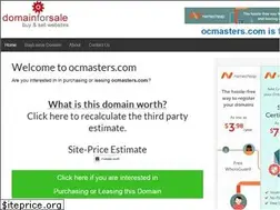 Sites similar to ocmasters.com