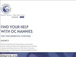 Sites similar to ocnannies.com