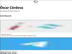 Sites similar to ocordova.me