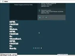 Sites similar to ocotillofootankle.com