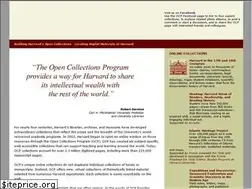 Sites similar to ocp.hul.harvard.edu