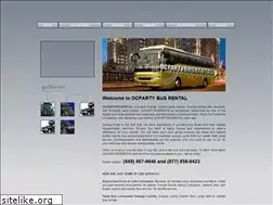 Sites similar to ocpartybusrental.com