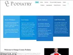 Sites similar to ocpodiatry.com