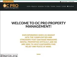 Sites similar to ocpropm.com