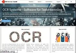 Sites similar to ocr-systeme.de