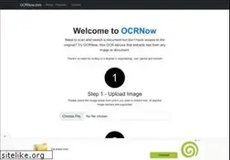 Sites similar to ocrnow.com