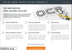 Sites similar to ocrwebservice.com