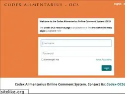Sites similar to ocs.codexalimentarius.org