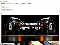 Sites similar to ocsheriff.gov
