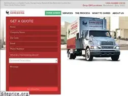 Sites similar to ocshredding.com