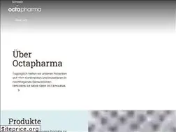 Sites similar to octapharma.ch