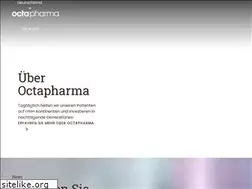 Sites similar to octapharma.de