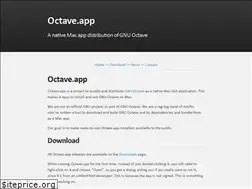 Sites similar to octave-app.org