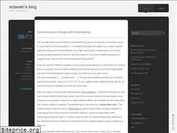 Sites similar to octaviansima.wordpress.com