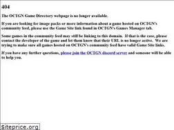 Sites similar to octgngames.com
