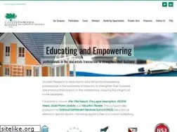 Sites similar to octoberresearch.com