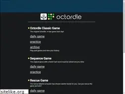 Sites similar to octordle.com