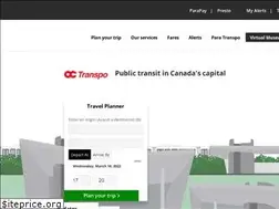Sites similar to octranspo1.com