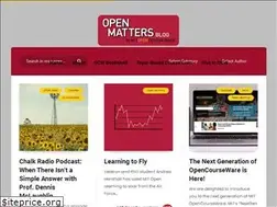 Sites similar to ocw-openmatters.org