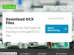 Sites similar to ocxme.com