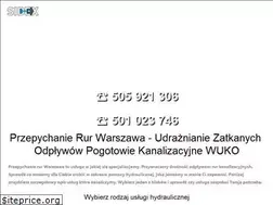 Sites similar to oczyszczaniekanalizacji.pl