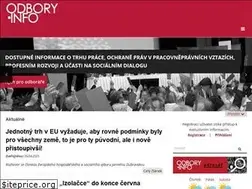 Sites similar to odbory.info