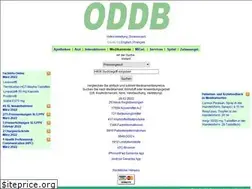 Sites similar to oddb.org