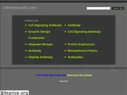 Sites similar to oddlyspecific.com