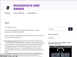 Sites similar to oddorder.org