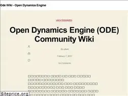 Sites similar to ode-wiki.org