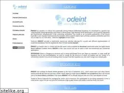 Sites similar to odeint.com