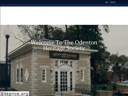 Sites similar to odentonheritage.org
