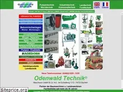 Sites similar to odenwald-technik.de