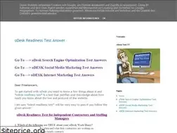 Sites similar to odesktestsanswerall.blogspot.com