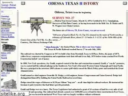 Sites similar to odessahistory.com