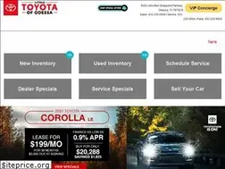 Sites similar to odessatoyota.com