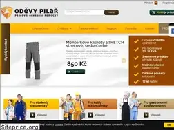 Sites similar to odevy-pilar.cz