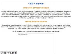 Sites similar to odiacalendar.net