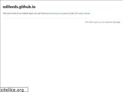 Sites similar to odileeds.github.io