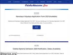 Sites similar to odishaadmission.com